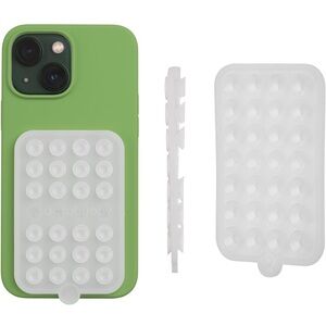 OCTOBUDDY Silicone Double-Sided Suction Phone Case Detachable Mount- Transparent